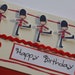 HAPPY BIRTHDAY - Handmade blank greeting card with sweet little soldiers