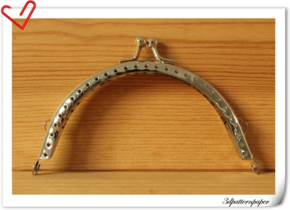 Puse Clasp Fame Bag Kiss Clasp Lock Metal Puse Fame Fo