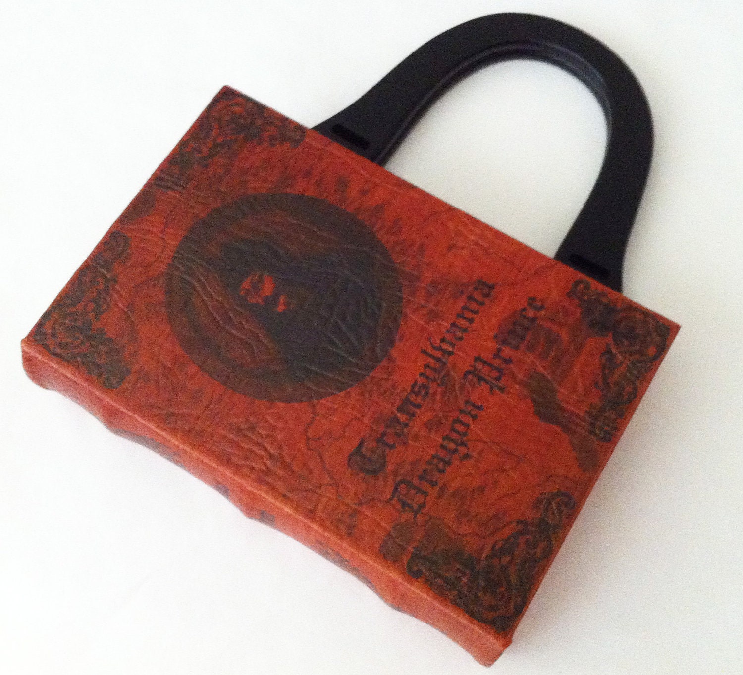 Vintage Dracula Book Purse Choose Your Handle by NovelCreations