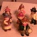 Old Fashioned People Plastic Ornaments