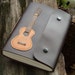 Ukulele guitar Leather Notebook