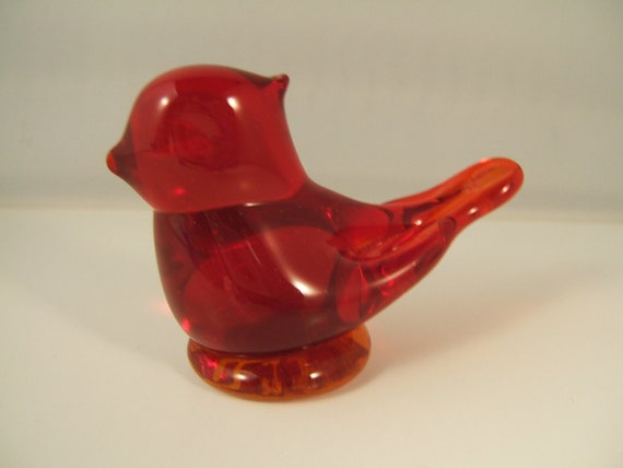 glass love birds figurines