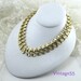 Vintage Necklace Gold tone Lisner