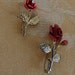 Cute Vintage Rose Brooch Lot
