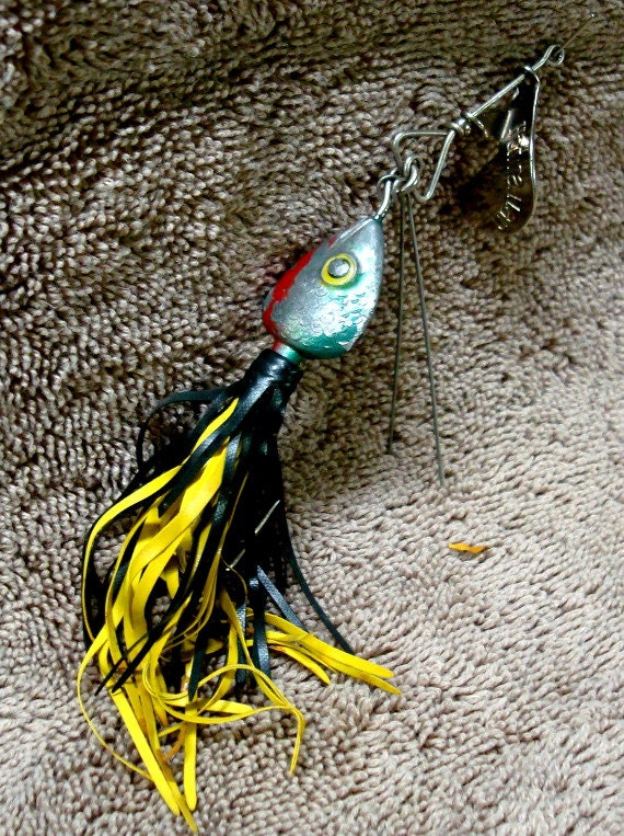 Fred ARBOGAST Co HAWAIIAN WIGGLER No 11/2 Fishing Lure 1950s