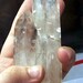 Large Castilated Diamantina Sigil Lazer Wand Quartz Crystal - Old stock - 6.5 inches long