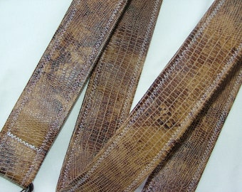 Women's belt, D Ring Belt, animal print, s/m, ready to ship