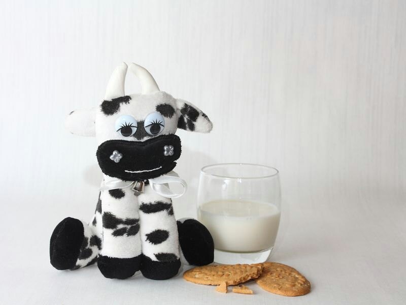 black soft toy