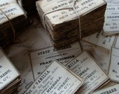 One Dozen Pharmacy and Drug Co. Labels Antique 1900s One Dozen Pharmacy and Drug Co. Labels Antique 1900s