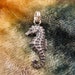 Charm - Golden - Sea Horse - Ocean Creature - Aquarium Fish - Animal Jewelry- Seahorse - Nice Patina