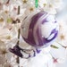 hummingbird feeder - NEW DRIPLESS DESIGN (violet, lilac and white)