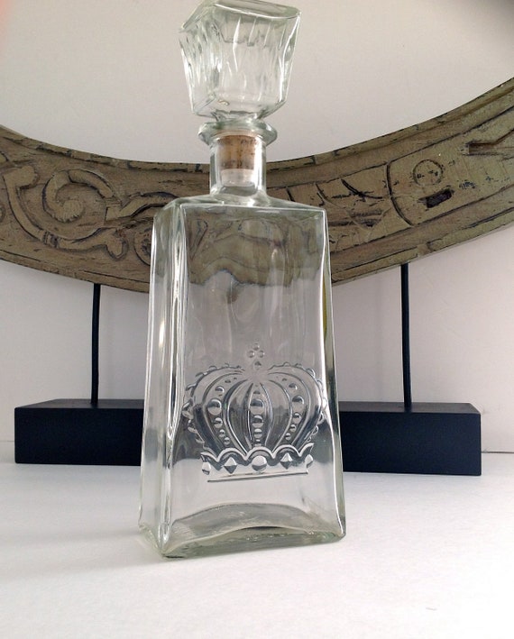 A beautiful vintage Crown Royal decanter. Bulky by KATHERYNS