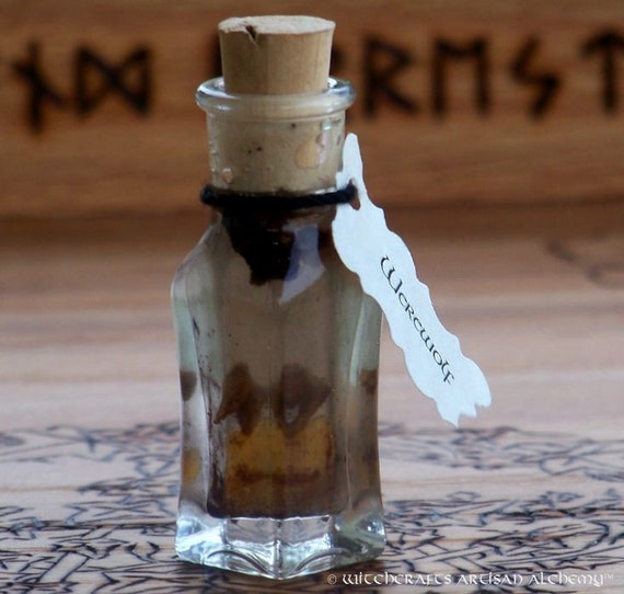 WEREWOLF Artisan Alchemist™ Ritual Oil for by ArtisanWitchcrafts