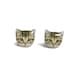Cute Home Little Kitten Cat Stud Earrings - A14E84 Made To Order - Price Marked Down