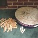 Antique Boye Needle Co. Metal Store Display Case with 45 Needle Tubes