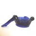 Vintage Cobalt Blue Soap Dish. Vixen Ashtray. Blue Glass Collectible. Trinket Dish