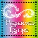 Reserved Listing for SAV2011 - Set of 12 Mini Thank You Cards