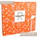 Orange Robots Baby Book | Ruby Love Baby Memory Book