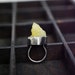 Born a lion...citrine spirit quartz ring in sterling silver - size 7.5