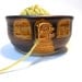 Country Cottage Ceramic Stoneware Yarn Bowl
