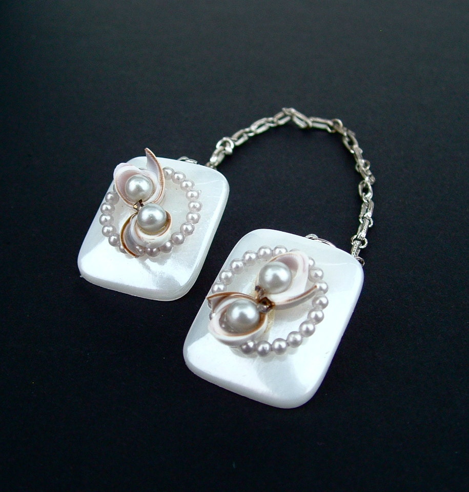 Vintage Sweater Guard Clips Free US Shipping