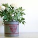 Vintage Bait Bucket or Pail / Galvanized Metal / Industrial Decor
