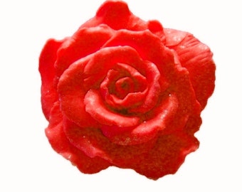 Soaps - Organic Soaps - Red Roses - Glycerin Soaps - Flower Soaps - Decorative Soaps - Flower Soaps - Choose Your Own Scent