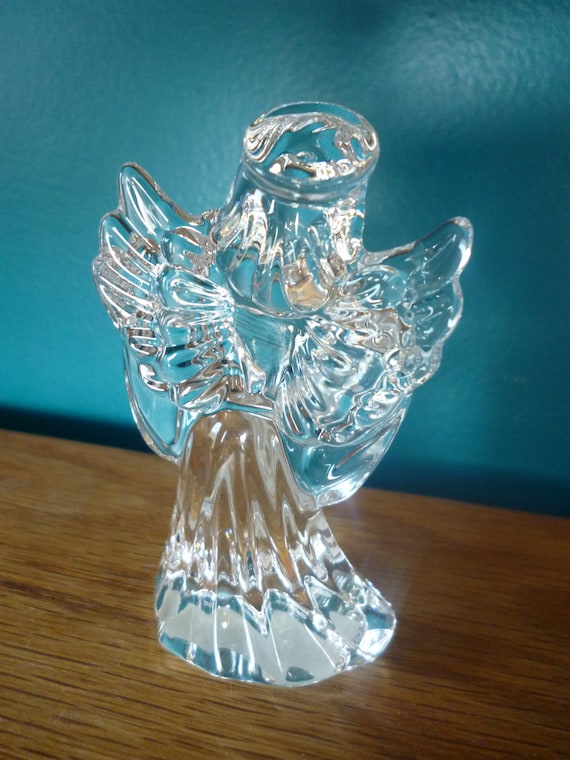 Marquis by Waterford Crystal Nativity Set Angel With Mandolin
