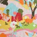 Quilt Girl "MoMo OH DEER" 41"x 39" Designer Cotton Quilt betrueoriginals