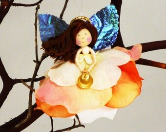 Christmas Angel Ornament Doll, Holiday Fairy Angel, Christian Christmas ...