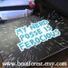 vinyl sticker - my nerd posse is ferocious - bumper sticker - laptop decal