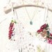 Beyond The River - Vintage Aquamarine Blue Jeweled Necklace