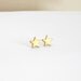 Star earrings small star stud post earings stellar outer space jewelry