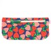 Pink and Red Strawberry Pencil Case Zipper Pouch