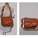 vintage leather bag vintage leather hippie purse custom hand made leather bag.