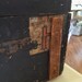 RESERVED FOR JENNIFER Antique Wood Steamer Trunk From Holland Amsterdam