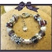 NANA Bracelet in Plum Purple - European Style Bracelet