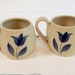 Vintage Williamsburg Pottery Coffee mug set