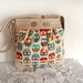 Hanna Hobo in Back to School Owls- Bags and Purses--Ready to Ship--Save 10% with code SAVE10