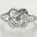 Fine Antique Diamond Engagement Ring - 18K Gold