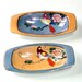 Vintage Lusterware Trinket Dishes, cr. 1950s, Exotic Birds, Peach and Blue Luster, Made in Japan Backstamp I take CREDIT CARDS