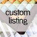 Custom Order for Lindsey