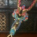 Macrame Barefoot Sandal with Tiger Eye stones