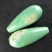 RESERVED FOR D Variscite Smooth Drop Matched Pair Sea Foam Green