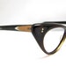 Amazing Catseye 1950s EYEGLASSES Brand is Ward Capri USA