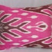 16x16 Silk cotton Uzbek Ikat Pillow case - BOTH SIDE IKAT