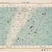 1910 star map 59 rare celestial star map original antique astronomy print english lithograph X