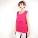 80s Pleated Hot Pink Tank Top (M/L)