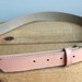Vintage Pink Blush and Gold Belt