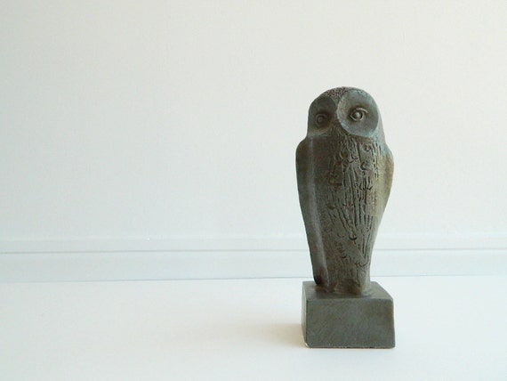 Modernist Austin Productions Owl Sculpture 1970